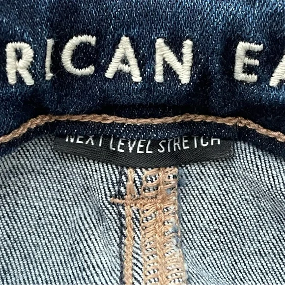 American Eagle Next Level Stretch High Rise Skinny Jeans Size 4 - Picture 5 of 16